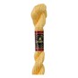 DMC Yellow Pearl Cotton Thread Size 3 15m (744) image number 1