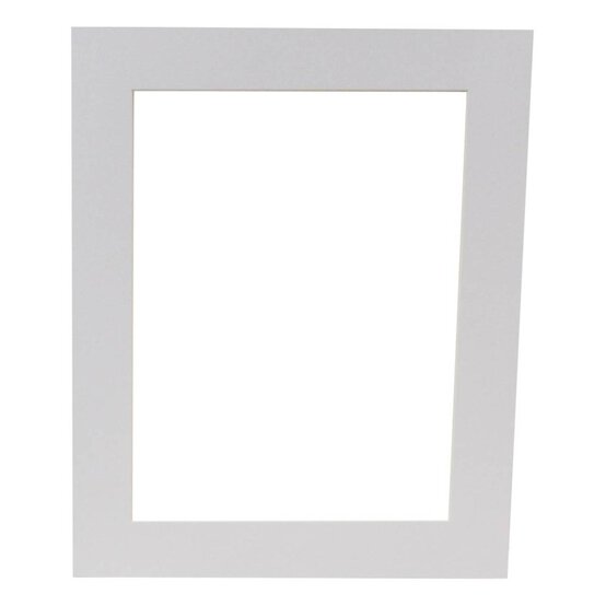 Iced White Single Aperture Mount A3 image number 1