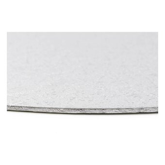 Silver Round Double Thick Card Cake Board 13 Inches