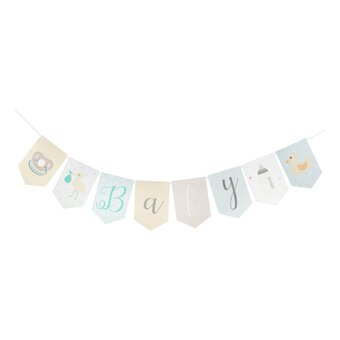 Unisex Baby Shower Banner 2m 