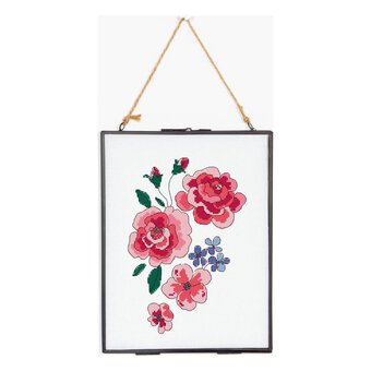 FREE PATTERN DMC Climbing Rose Cross Stitch 0217