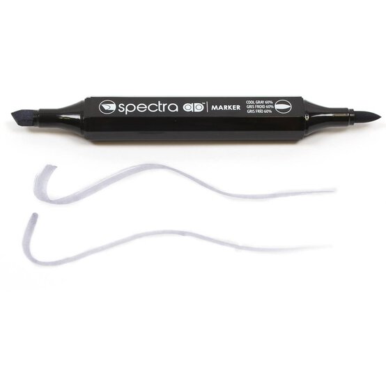 Chartpak Cool Greys Spectra AD Markers 12 Pack image number 3