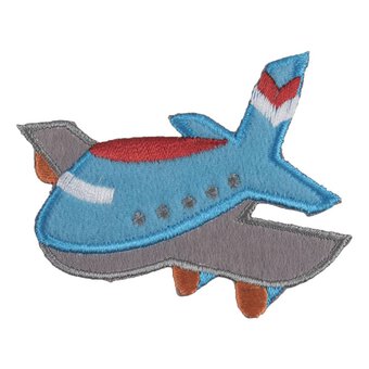 Trimits Plane Iron-On Patch