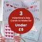 3 Valentine's Day Cards to Make for Under &pound;9 image number 1