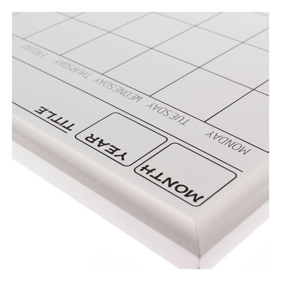 MDF Frame Whiteboard 30cm x 40cm image number 3
