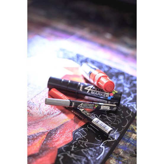 Pebeo 4Artist Metallic Markers Set 5 Pack image number 4