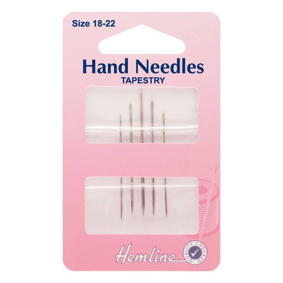 Hemline Tapestry Needles Size 18-22 5 Pack image number 1
