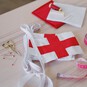 How to Make England Flag Bunting image number 1