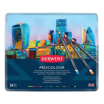 Derwent Procolour Pencils 24 Pack
