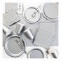 Silver Lunch Napkins 20 Pack image number 3