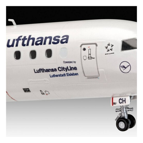 Revell Embraer 190 Lutfhansa Model Kit 1:144 image number 3