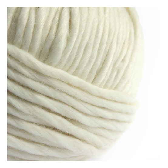Wendy Cream Knit&rsquo;s Recycled Yarn 100g image number 3