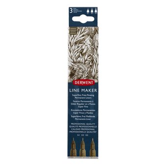 Derwent Grey Graphik Markers 3 Pack
