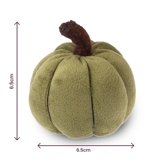 Green Plush Pumpkin 6.5cm image number 5