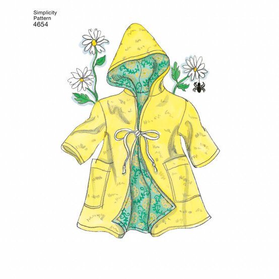 Simplicity Doll Clothing Sewing Pattern 4654 image number 8