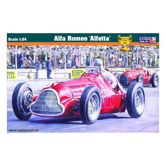 MisterCraft Alfa Romeo Alfetta Model Kit 1:24 image number 1