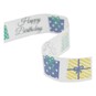Blue Happy Birthday Satin Ribbon 19mm x 4m image number 1