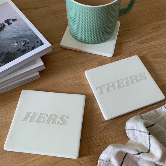 Glowforge: How to Make Personalised Ceramic Coasters image number 1