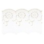 Cream 50mm Broderie Anglaise Lace Trim by the Metre image number 1