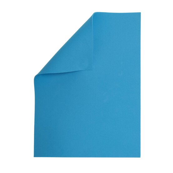 Turquoise EVA Foam Sheet 22.5cm x 30cm image number 1