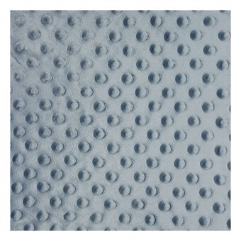 Light Denim Soft Dimple Fleece Fabric by the Metre