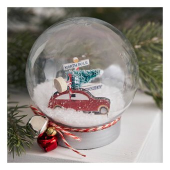 Fillable Plastic Snow Globe