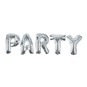Silver Party Foil Balloon Set image number 1