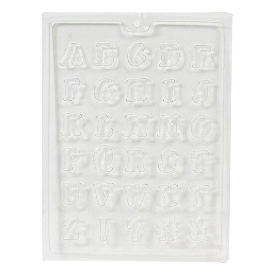Alphabet Chocolate Mould image number 1