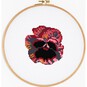 FREE PATTERN DMC Pansy Gang Cross Stitch 0088 image number 3