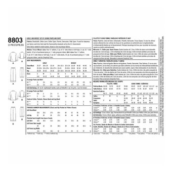 Simplicity Female Loungewear Sewing Pattern 8803 (XS-XL)