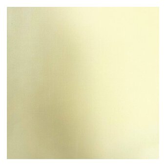 Lemon Cotton Homespun Fabric by the Metre