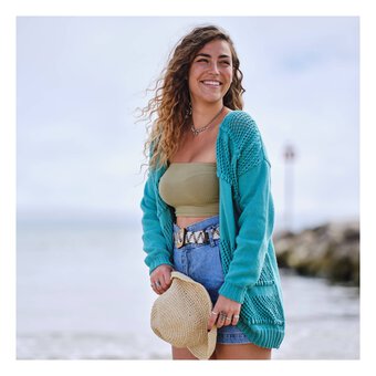 Knitcraft Mesh Front Cardigan Digital Pattern 0179