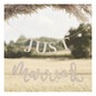 Ginger Ray Wooden Just Married Bunting 1.5m image number 1