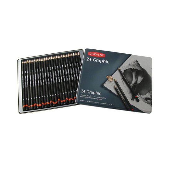 Derwent Graphic Pencil Set 24 Pieces image number 2