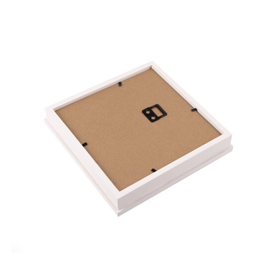 White Deep Box Frame 15cm x 15cm image number 3