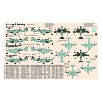 MisterCraft Me-262B/CS-92 Model Kit 1:72