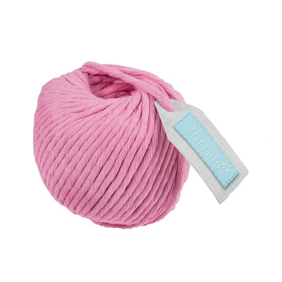 Trimits Pale Pink Macram&eacute; Cord 4mm x 50m image number 1