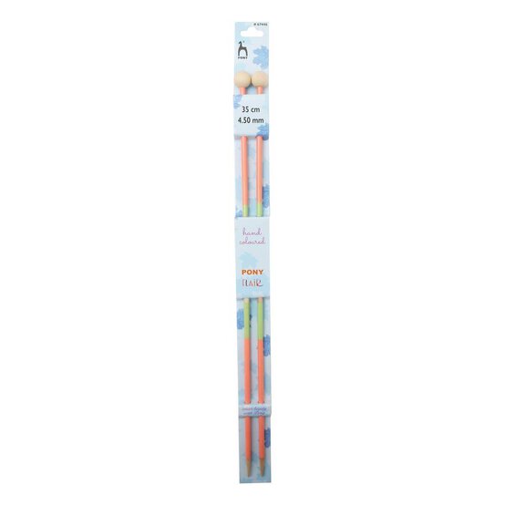 Pony Flair Knitting Needles 35cm 4.5mm image number 2