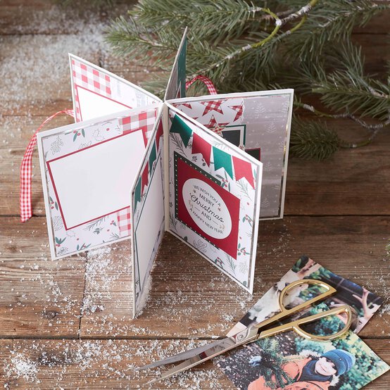 How to Make a Christmas Star Card image number 1