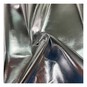 Silver Rayon Metallic Foil Fabric by the Metre image number 1