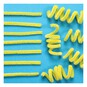 Yellow Pipe Cleaners 12 Pack image number 3