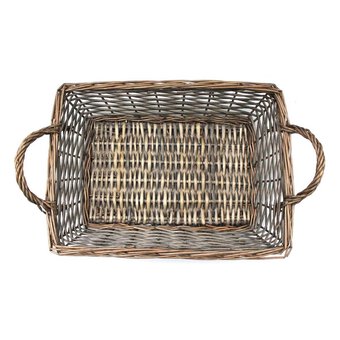 Willow Storage Tray 30cm x 40cm x 10cm