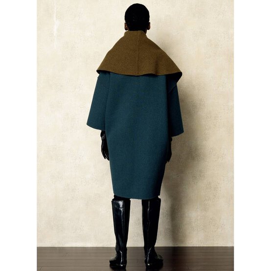 Vogue Shawl Collar Jacket Sewing Pattern V8930 (L-XXL) image number 4