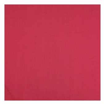 Wine Polycotton Fabric by the Metre