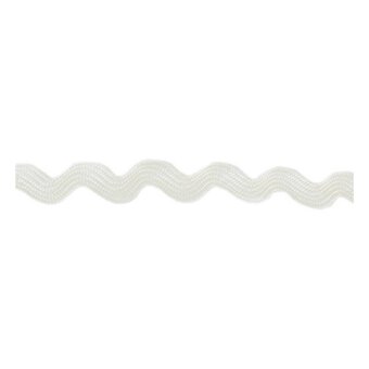 Ivory Ric Rac Ribbon 6mm x 4m