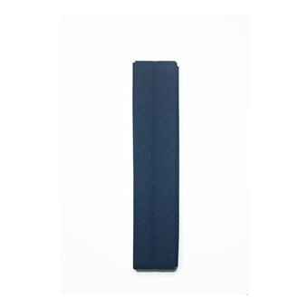 Navy Poly Cotton Bias Binding 25mm x 2.5m
