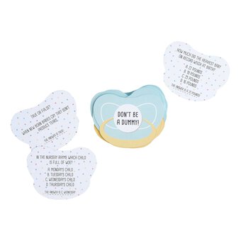 Baby Shower Dummy Trivia Game