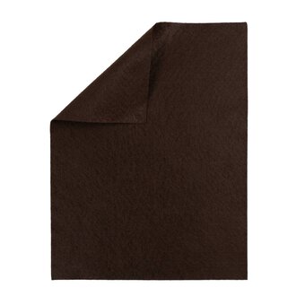 Cocoa Polyester Felt Sheet A4