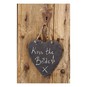 Slate Heart Decoration 20cm image number 2