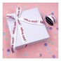 Hot Pink Happy Birthday Rose Ribbon 25mm x 3m image number 5